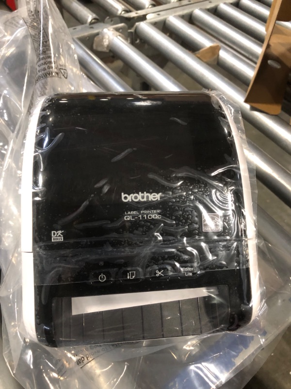 Photo 6 of Brother QL-1100c Wide Format Label Printer, Shipping & Postage Labels 4” x 6”, Barcode & QR Code, High Speed, Direct Thermal Printing, Compact, uses DK Drop-in Label Rolls, USB Connectivity