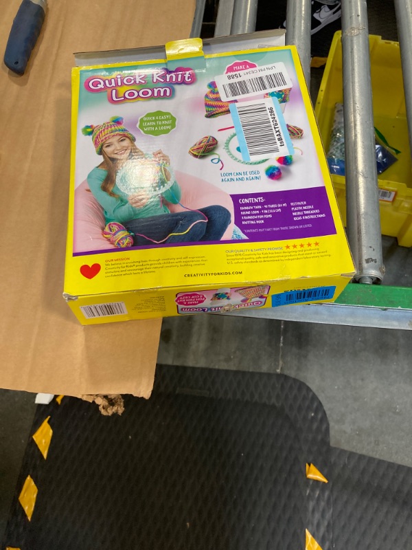 Photo 1 of Creativity for Kids Quick Knit Loom Kit