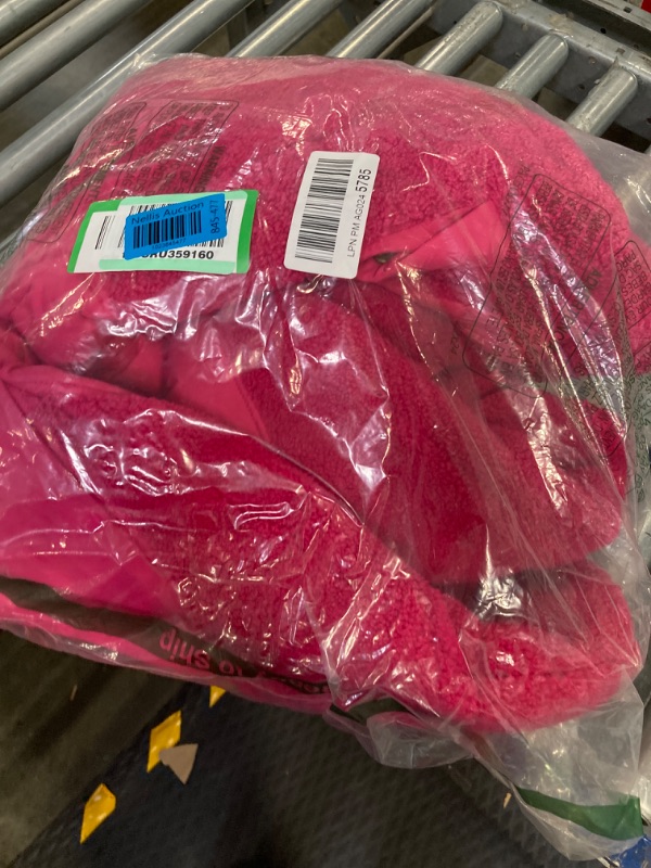 Photo 1 of Amazon Essentials Women's Sherpa Puffer Jacket Large Hot Pink