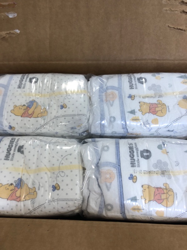 Photo 1 of Baby Diapers Size 1 (8-14 lbs), 84ct, Huggies Little Snugglers Newborn Diapers Size 1 (84 Count)