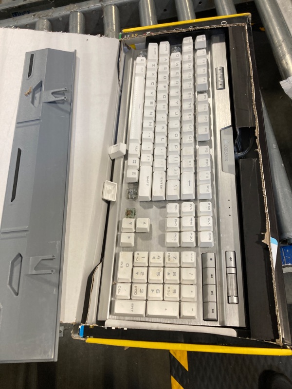 Photo 3 of (BROKEN KEYS) Corsair K70 PRO RGB Optical-Mechanical Gaming Keyboard - OPX Linear Switches, PBT Double-Shot Keycaps, 8,000Hz Hyper-Polling, Magnetic Soft-Touch Palm Rest...
