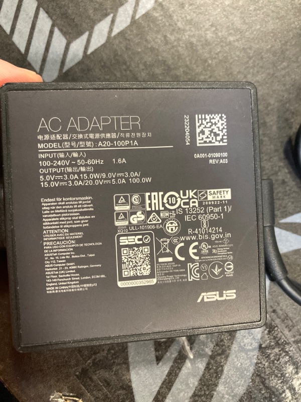 Photo 10 of *PARTS ONLY** ASUS ROG Flow Z13 (2023) Gaming Laptop Tablet,12th Gen i9-12900H, RTX 3050 Ti, GeForce RTX 4050, Intel Core i9-13900H, 16GB LPDDR5, 1TB PCIe SSD, Wi-Fi 6E, Windows 11, GZ301VU-DS94,Black