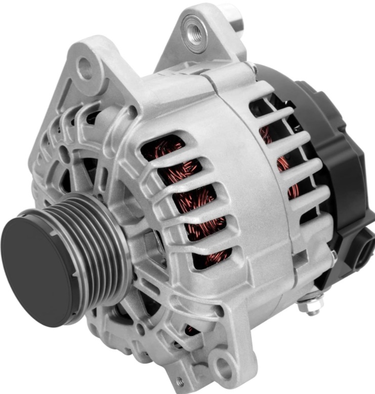 Photo 1 of (car mark and model unspecified) New Alternator Compatible L4 2.5L 2007-2012, High Output Alternator Replace OE# AVA0074, 11258N, 23100JA02A, 23100-JA02B, TG12C032