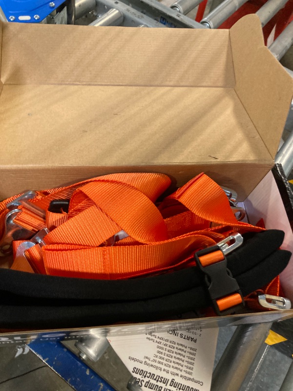 Photo 3 of 4 Point Harness with 2 Inch Padding (Ez Buckle Technology) (Orange)