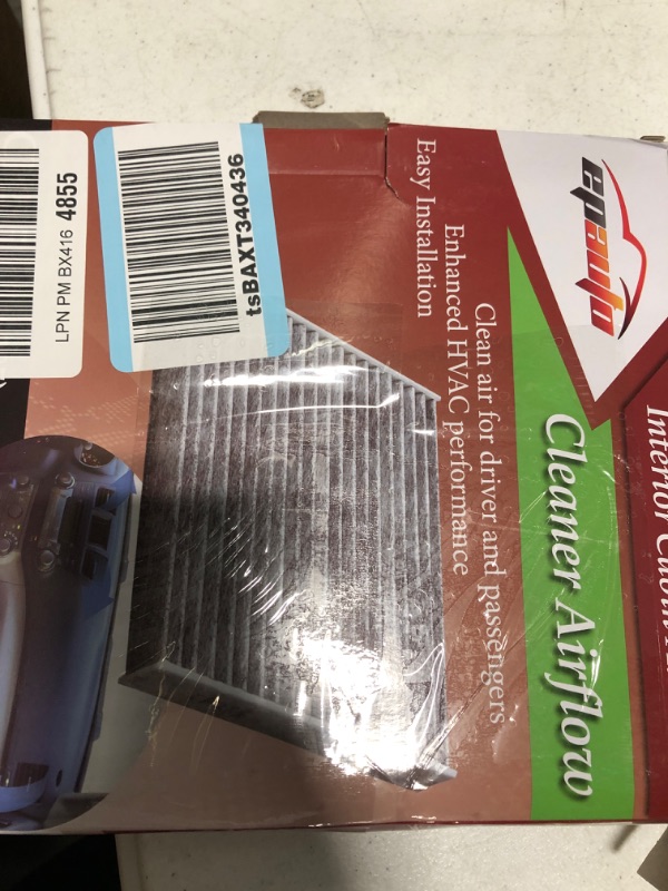 Photo 3 of EPAuto CP285 (CF10285) Premium Cabin Air Filter includes Activated Carbon