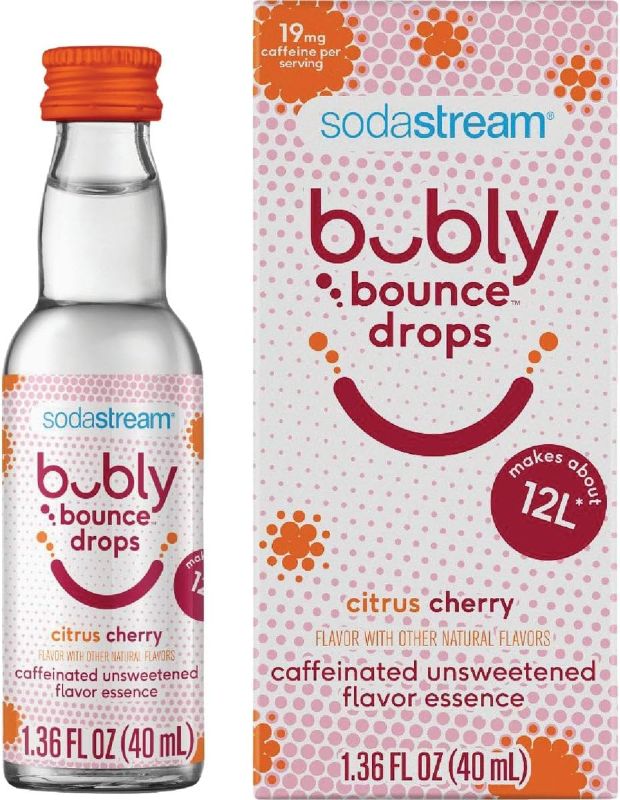 Photo 1 of 1525251010 Bubly Bounce Cherry Citrus Fruit Drops, 40 ml - Quantity 3