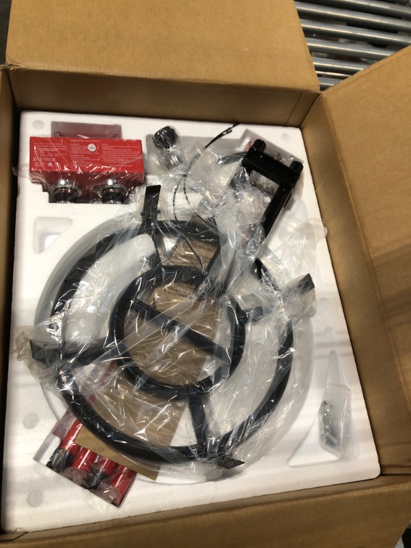 Photo 1 of 18 Inch Paella Pan and Burner Set, Paella Burner and Stand Set, Paella Pan Set,18 Inch Paella Pan, Paellera, Paella Kit with Carry Bag, Built-In Ignitor Regulator Hose, 12 Servings 18 inch-12 Serving