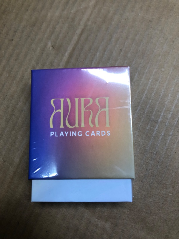 Photo 1 of Aura Playing Cards, Unique Playing Cards, Gifts