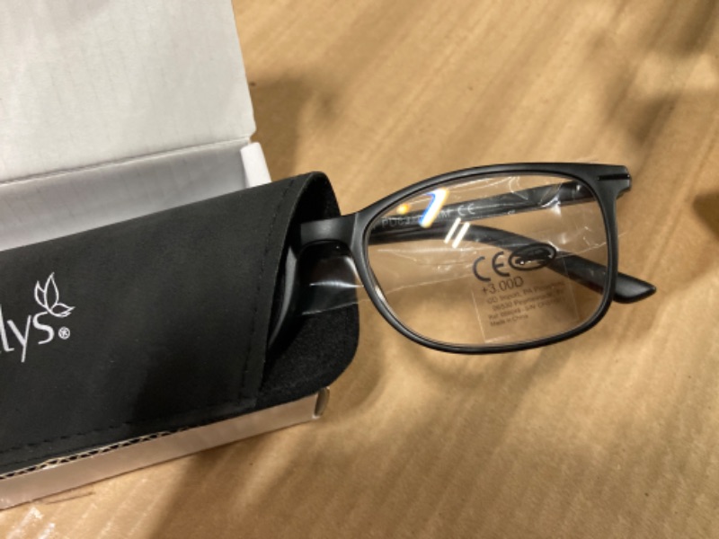 Photo 3 of ***Do not darken in sun***Photochromic Reading Glasses - Automatic Light-Adjusting Lenses for Comfortable Reading Indoors and Outdoors, Reduce Eye Strain and Fatigue While Reading in Any Light