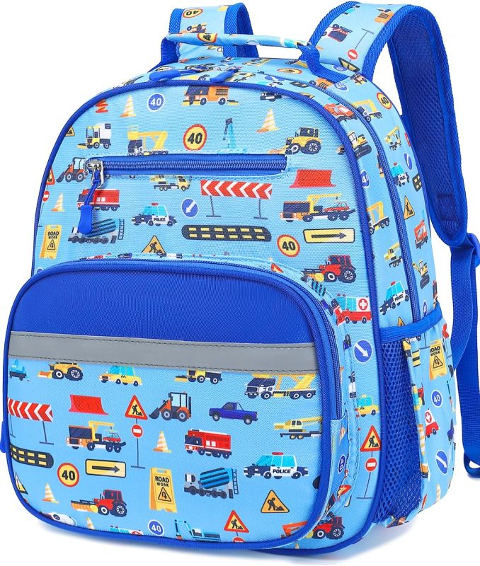 Photo 1 of 
Roll over image to zoom in
Brand: VANKEV
Kids Backpack for School Girls Toddlers Boys Cute Lightweight Bookbag Preschool Kindergarten Primary Elementary School Travel Gifts Bags(Blue Cars,Kids / 12L)