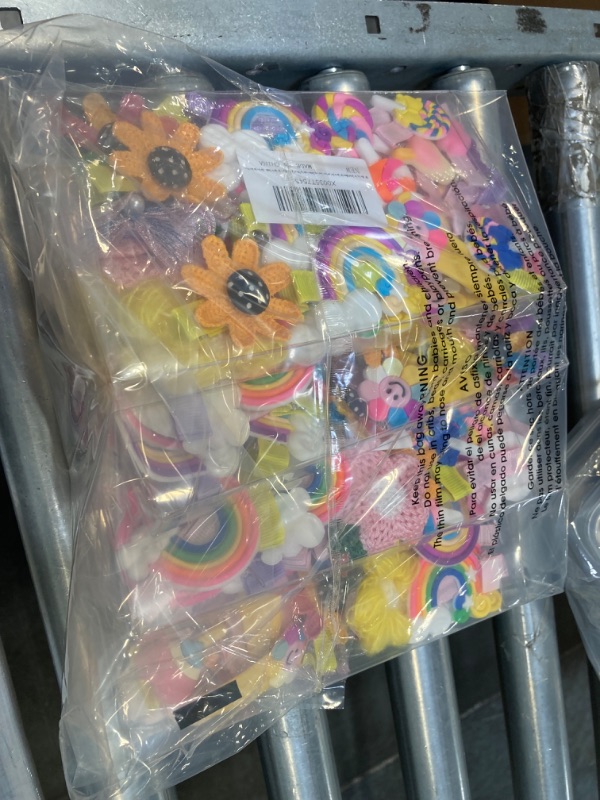 Photo 1 of 40 pcs Baby Hair Clips Candy Hair Barrettes for Toddler Girls Flower Rainbow Fully Lined Hair Pins Hair Barrettes Hair Accessories for Toddlers Girls  *****4 PACK****
