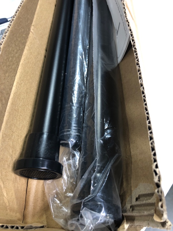 Photo 1 of 4.3 4.3 out of 5 stars (150)
Matte Black Shower Curtain Rod, 30-52 Inch Adjustable Small Shower Rod Tension Spring No Drill Curtain Rod for Bathroom Shower Stall, Windows, Closet, Stainless Steel, Anti-Slip