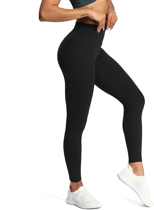 Photo 1 of Aoxjox High Waisted Workout Leggings for Women Tummy Control Buttery Soft Yoga Metamorph Deep V Pants 27