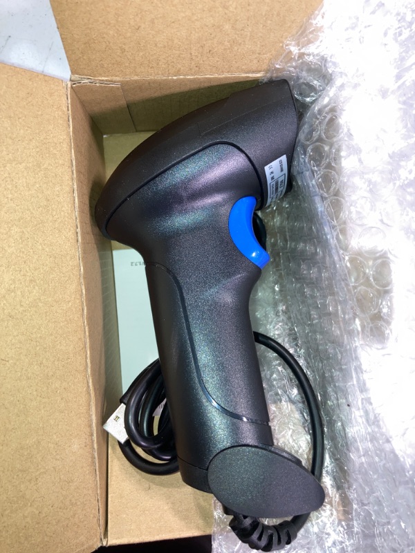 Photo 2 of NetumScan USB 1D Barcode Scanner, Handheld Wired CCD Barcode Reader Supports Screen Scan UPC Bar Code Reader for Warehouse, Library, Supermarket