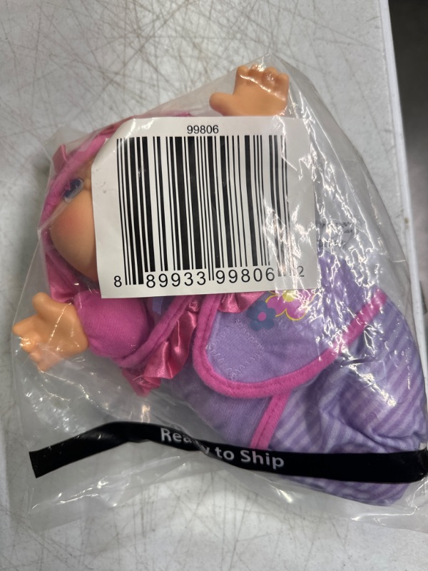 Photo 2 of Cabbage Patch Kids Official, Newborn Baby Doll Girl - Comes with Swaddle Blanket and Unique Adoption Birth Announcement