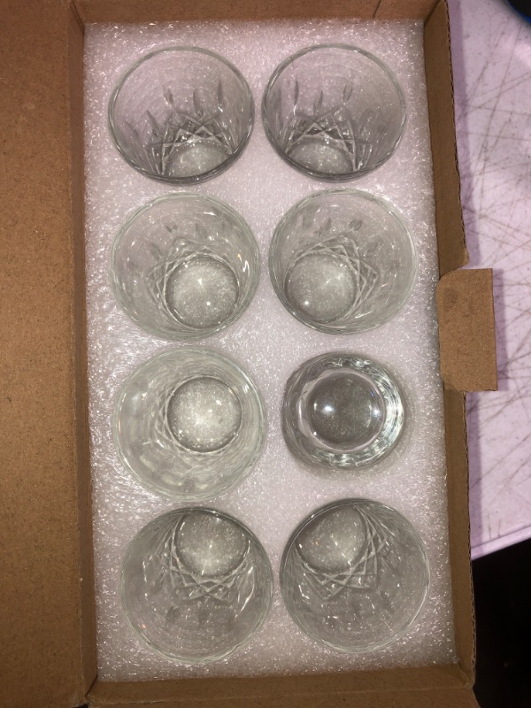 Photo 2 of 1.7 OZ Tequila Shot Glasses Heavy Base Shot Glass, Crystal Cordial Glasses (Set of