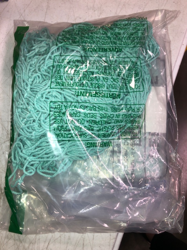 Photo 1 of 2 Pieces Fish Net Decorative 80 x 40 inch, Wall Hanging Fishnet for Mermaid, Pirate, Nautical, Under The Sea Party Decorations, Ocean Themed Hawaii Beach Party Supplies (Aqua)