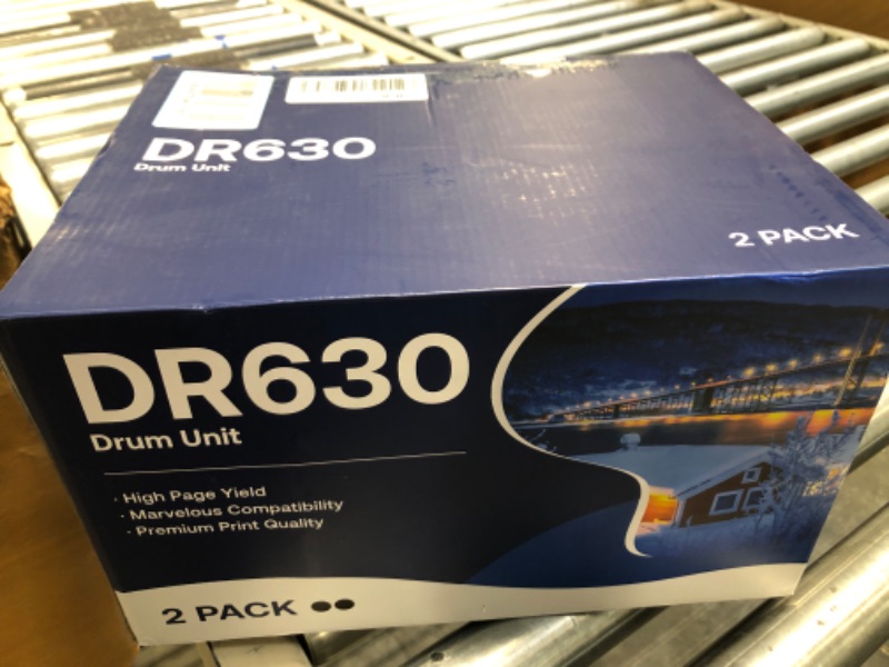 Photo 1 of DR630 Drum Unit High Yield Compatible for Brother DR 630 DR-630 Replacement for HL-L2300D HL-L2320D HL-L2340DW HL-L2360DW HL-L2380DW MFC-L2700DW MFC-L2720DW DCP-L2520DW DCP-L2540DW (2 Pack, NOT Toner)