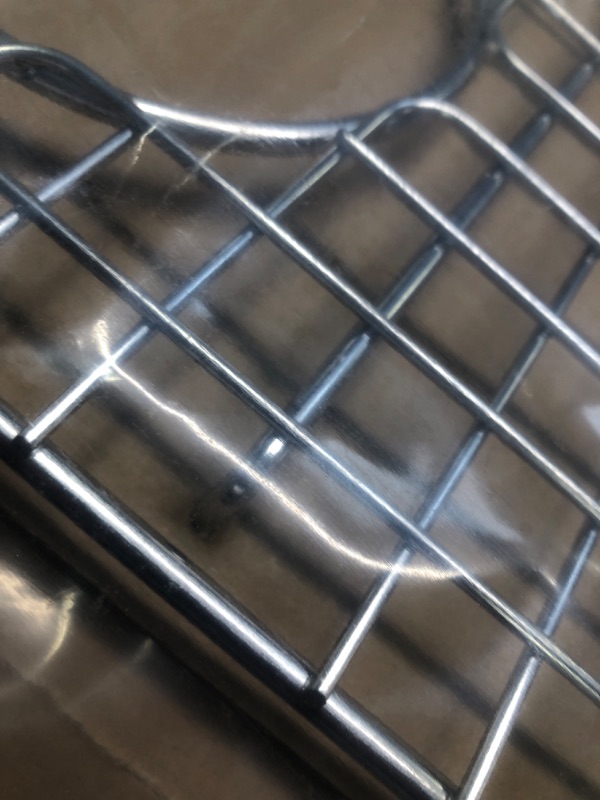 Photo 1 of ***product similar to the original photo** Serene Valley Sink Bottom Grid 28-3/8" x 14-3/16", Rear Drain with Corner Radius 3/8", Sink Protector NDG2915R
