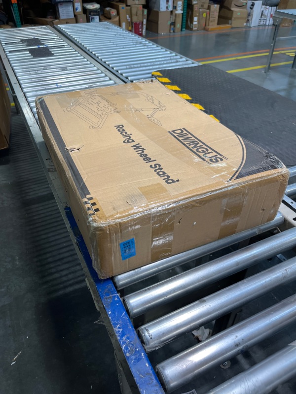 Photo 1 of DIWANGUS Racing Steering Wheel Stand Simulator Racing Stand Tilt-Adjustable Steering Wheel Stand for Logitech G25/G27/G29/G920,Thrustmaster T300Rs/ T300Gt/T150Rs Supporting TX Xbox PS4 PS5 PC