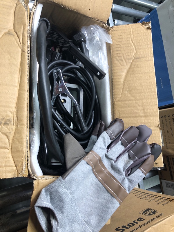 Photo 2 of ***VERY USED*** MIG Welder,Flux Core Welder Machine 110V 130Amp, Gasless MIG Welding Machine IGBT Inverter Welder Portable Wire Feed Welder (110V)