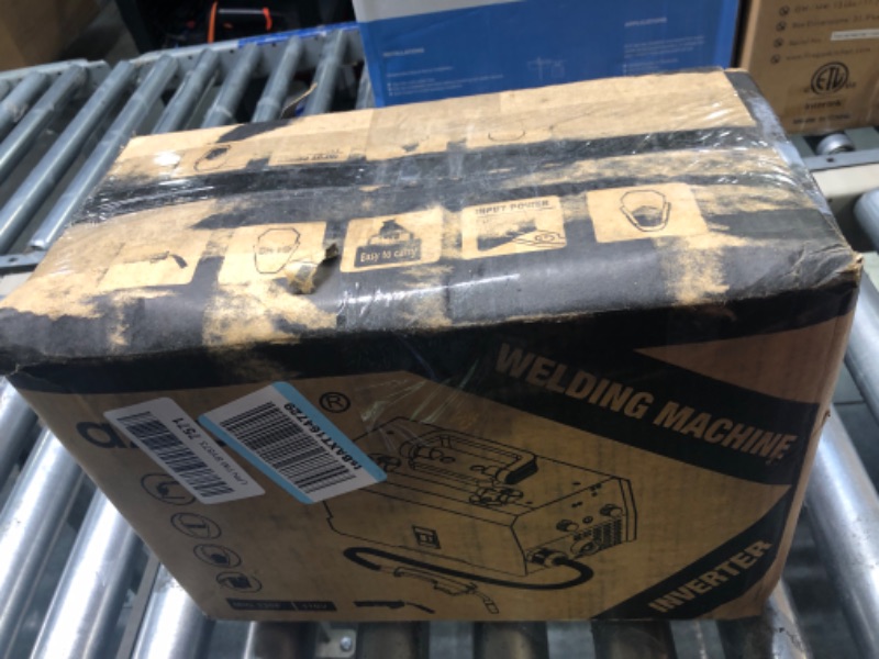 Photo 1 of ***VERY USED*** MIG Welder,Flux Core Welder Machine 110V 130Amp, Gasless MIG Welding Machine IGBT Inverter Welder Portable Wire Feed Welder (110V)