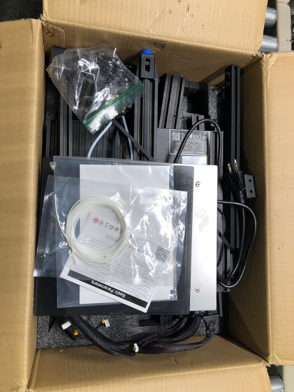 Photo 1 of Official Creality Ender 3 V2 Upgraded 3D Printer with Silent Motherboard Branded Power Supply Carborundum Glass Platform Resume Printing Function, DIY FDM 3D Printers Printing Size 8.66x8.66x9.84 inch
***Stock photo similar item***
