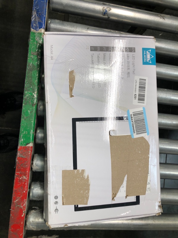 Photo 1 of HUION L4S LED Light Box A4 Ultra-Thin USB Powered Adjustable Light Pad for Tracing
