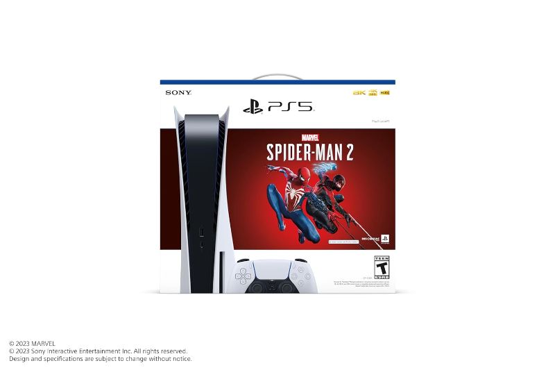 Photo 1 of PlayStation®5 Console – Marvel’s Spider-Man 2 Bundle