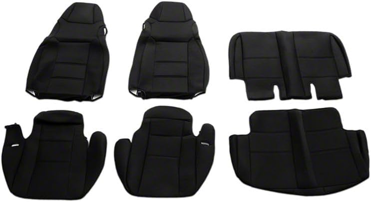 Photo 1 of  Front and Rear Seat Covers; Black Compatible unknown