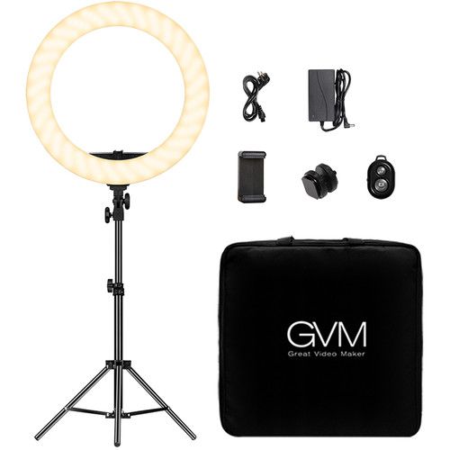 Photo 1 of great video maker selfie ring light and tripod