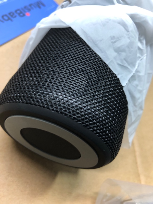 Photo 3 of Bluetooth Speakers,MusiBaby Speaker,Outdoor, Portable,Waterproof,Wireless Speaker,Dual Pairing, Bluetooth 5.0,Loud Stereo,Booming Bass,1500 Mins Playtime for Home,Party (Black, M68)