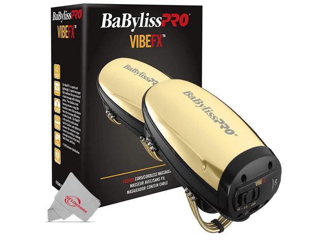 Photo 1 of BaBylissPRO VIBEFX Cord/Cordless Massager (GOLD)