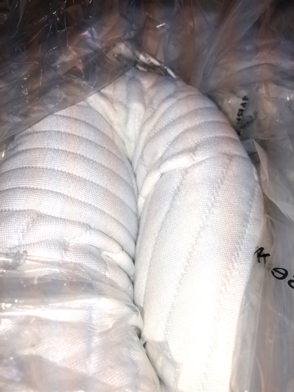 Photo 1 of SWINHOM 3 Inch Queen Memory Foam Mattress Topper, Ventilated Foam Topper with Viscose Made from Bamboo Cover, Mattress Pad with 18'' Deep Pocket, White Queen White