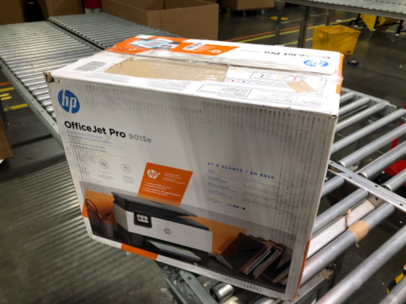 Photo 2 of HP OfficeJet Pro 9125e All-in-One Printer, Color, Printer-for-Small Medium Business, Print, Copy, scan, fax, Instant Ink Eligible (3 months included) ; Touchscreen; Smart Advance Scan;