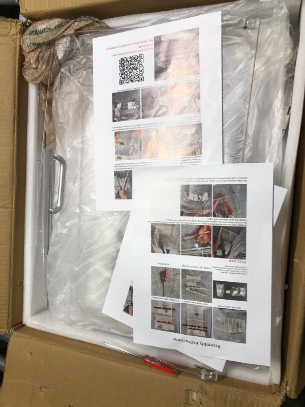 Photo 1 of 3 Tray Clear Display Case,Pastry Display Case,Commercial Countertop Bakery Display Case with Front and Rear Door,Acrylic Display Case with Serving Tong 22 x 17 x 14 inch…