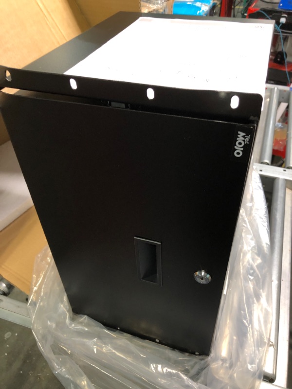 Photo 3 of 6U Locking Rack Mount Drawer - 22lb (10 kg) Secure Lockable Steel Storage Rack Drawer for 19" Network Equipment/Server/AV Rack or Cabinet Enclosure 1U/2U/3U/4U/6U