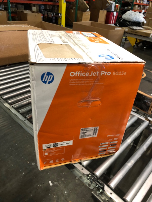 Photo 2 of HP OfficeJet Pro 9025e Wireless Color All-in-One Printer with Bonus 6 Months Instant Ink with HP+ 9025e - Advanced Printer