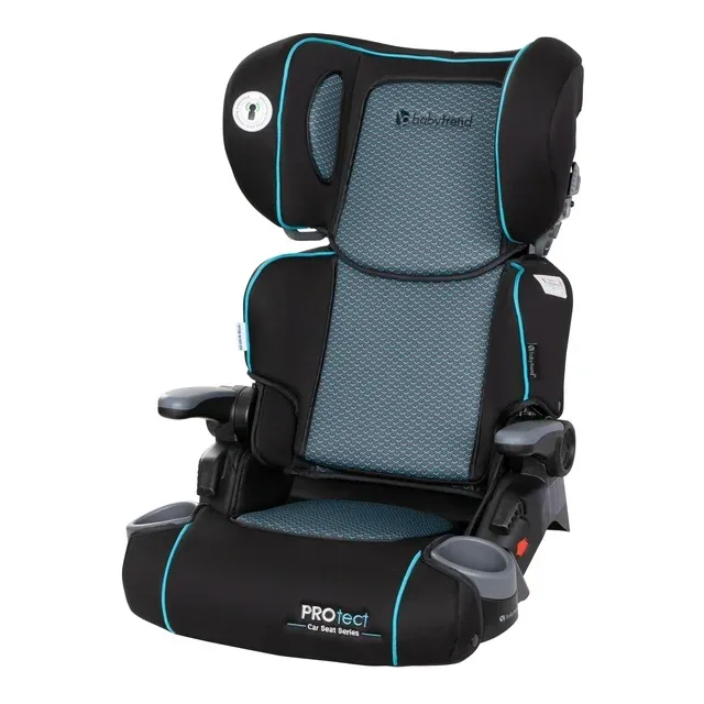 Photo 1 of Baby Trend 2-in-1 Folding Booster Car Seat - Minimum Weight 40lbs - Maximum Weight 100lbs - Height 38" - 57" - Aqua Tech - Blue