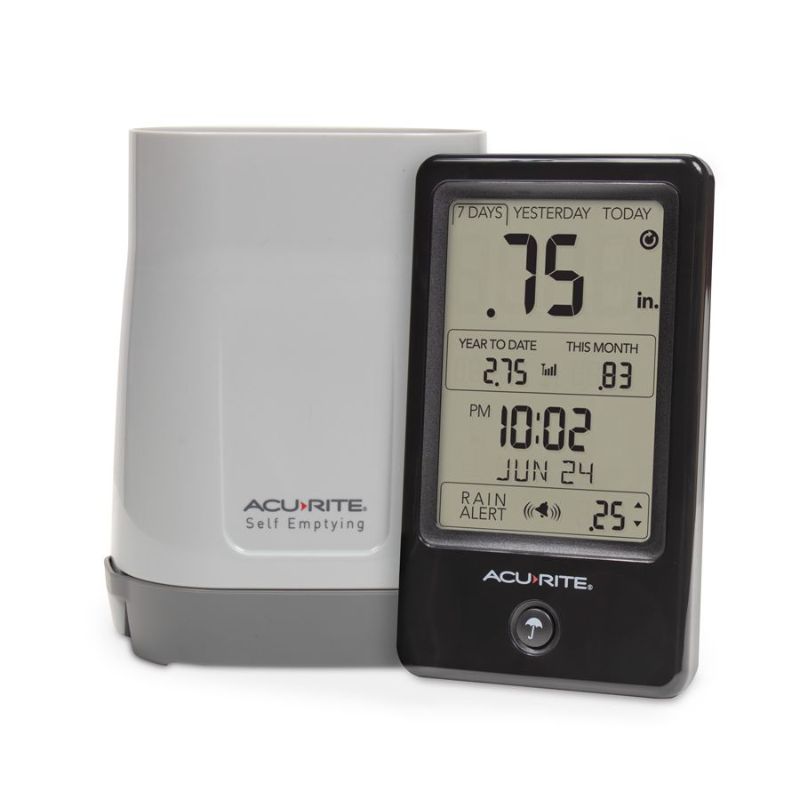 Photo 1 of Digital Rain Gauge with Self-Emptying Rain Collector