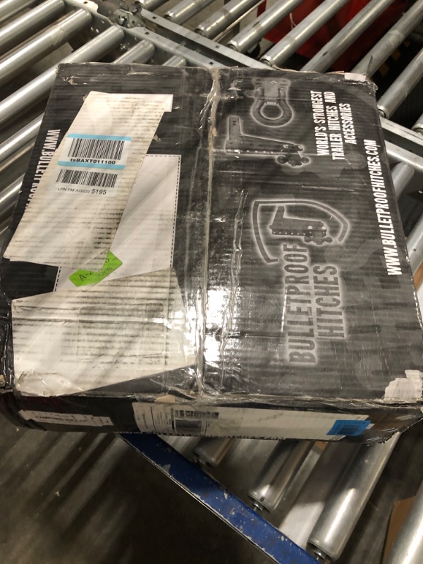 Photo 1 of Bulletproof ches™ 2.5" Adjustable Medium Duty (14,000lb Rating) 4" Drop/Rise Trailer Hitch with 2" and 2 5/16" Dual Ball (Black Textured Powder Coat)