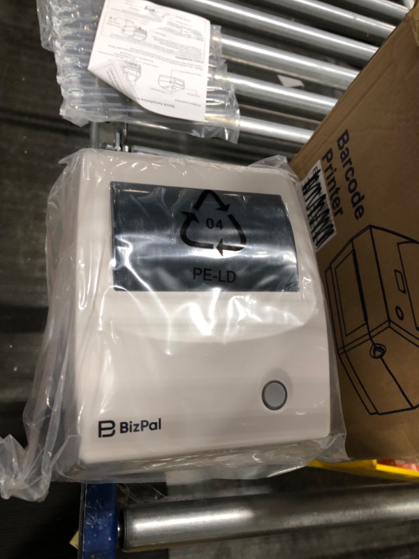 Photo 1 of BizPal DTP-1000 Direct Thermal Printer, High Speed 4x6 Label Printer, Supports Shipping Labels, Barcode Labels, Household Labels and More?Windows, Mac and Linux Compatible