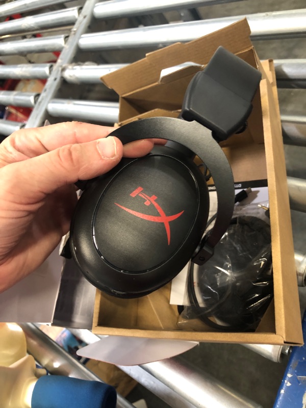 Photo 3 of *** MISSING UBS***HyperX Cloud Core – Wireless Gaming Headset for PC, DTS Headphone:X Spatial Audio, Memory Foam Ear Pads, Durable Aluminum Frame, Detachable Noise Cancelling Microphone,Black Black Wireless