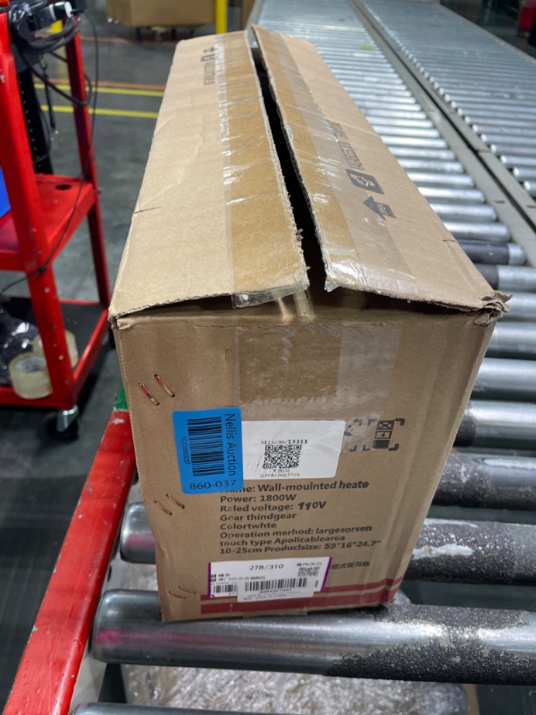 Photo 1 of Wall Air Conditioner, Dual Use Highly Efficient Wide Angles Mobile Small Air Conditioner for Home Bathroom Bedroom Office Room (Without Print)