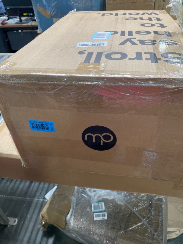 Photo 1 of Mompush Lithe V2 Lightweight Stroller + Snack Tray, Ultra-Compact Fold & Airplane Ready Travel Stroller, Near Flat Recline Seat, Cup Holder, Raincover & Travelbag Included Forest
***open box item***I opened box to take picture/ Original packaging. *****