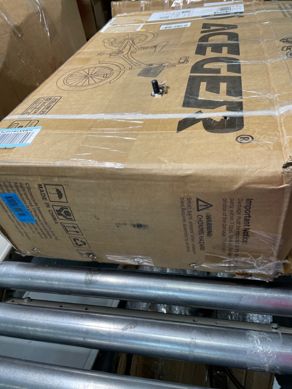 Photo 1 of ACEGER Girls Bike with Basket, Kids Bicycle for 3-13 Years, Included Coaster Brake & Caliper Brake, 14 16 18 Inch with Training Wheels, 20 Inch with Kickstand but no Training Wheels Purple 14 Inch