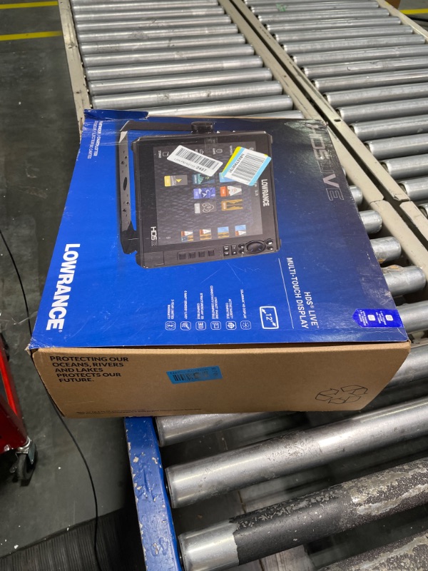 Photo 1 of Lowrance HDS-Live Fish Finder, Multi-Touch Screen, Live Sonar Compatible, Preloaded C-MAP US Enhanced Mapping HDS-12 Live Active Imaging 3-in-1