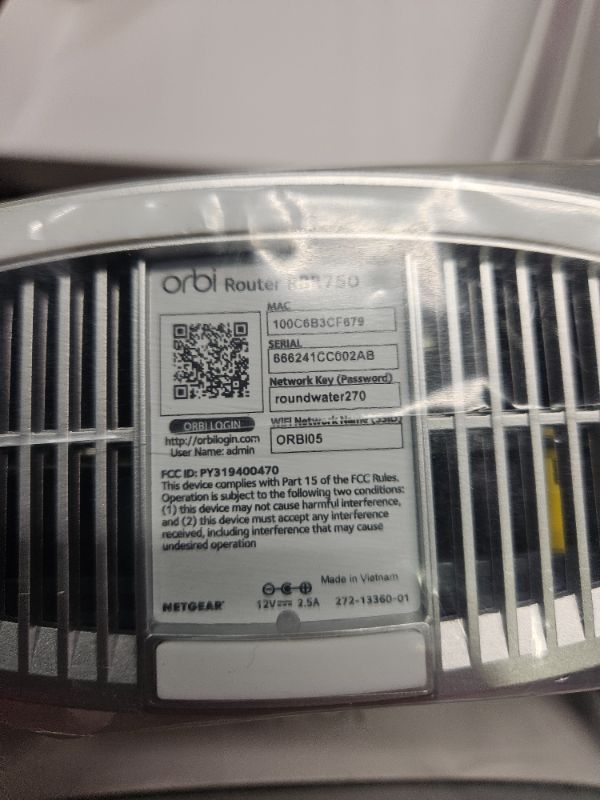 Photo 8 of NETGEAR Orbi Quad-Band WiFi 6E Mesh System (RBKE963), Router with 2 Satellite Extenders, Coverage up to 9,000 sq. ft, 200 Devices, 10 Gig Internet Port, AXE11000 802.11 Axe (Up to 10.8Gbps) WiFi 6E | 3-Pack