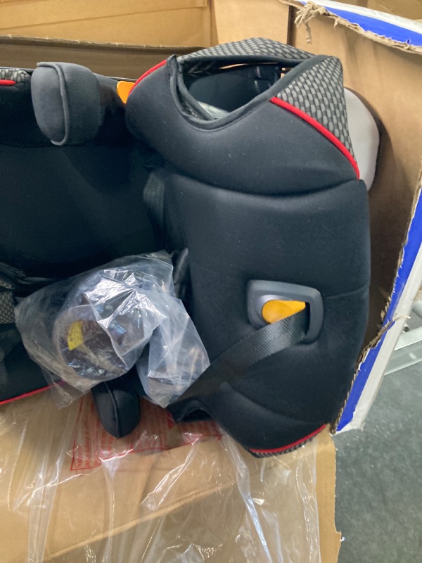 Photo 1 of Chicco MyFit Harness + Booster Car Seat, 5-Point Harness Car Seat and High Back Booster Seat, for Children 25-100 lbs. | Atmosphere/Black Atmosphere MyFit