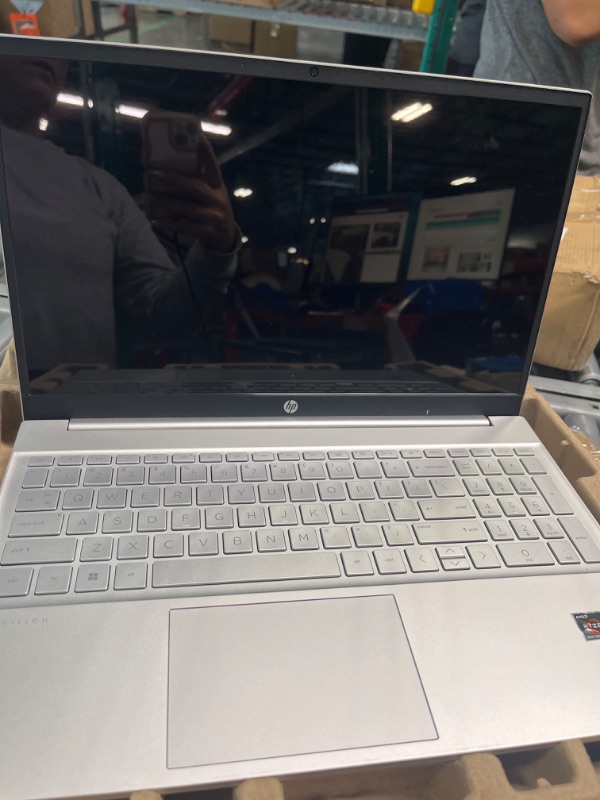 Photo 7 of HP Pavilion 15.6" FHD Touchscreen Laptop, AMD Ryzen 7-5825U Processor (Beat i7-1180G7), Wi-Fi 6, Backlit Keyboard, HDMI, Webcam, Bluetooth, Windows 11 Home, Silver (32GB RAM | 1TB SSD)